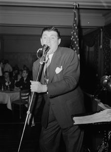Portrait of Tony Pastor, Hotel Edison(?), New York, N.Y., 1946. Creator: William Paul Gottlieb