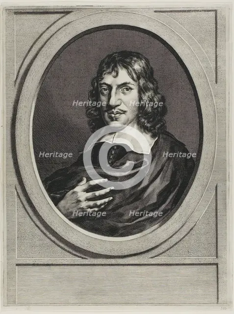 Portrait of Taddeus de Lantman, Preacher, n.d. Creator: Hendrick Bary.