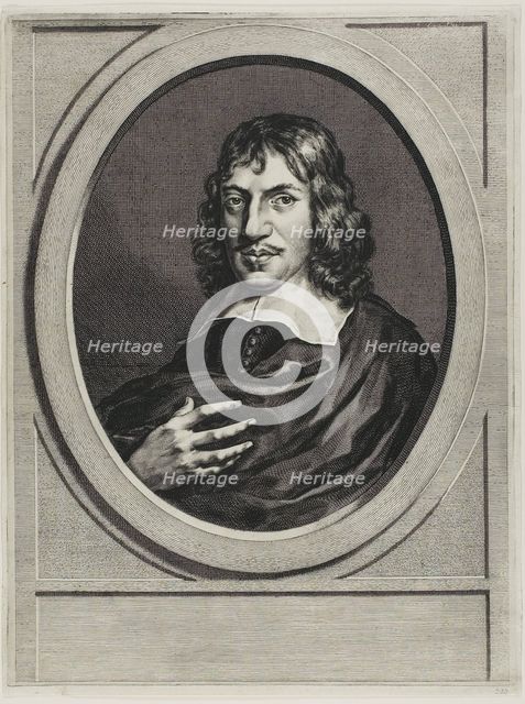 Portrait of Taddeus de Lantman, Preacher, n.d. Creator: Hendrick Bary.