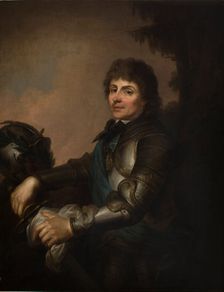 Portrait of Tadeusz Kosciuszko (1746-1817) in Armour-Copy, between 1780-1800. Creator: Jozef Grassi