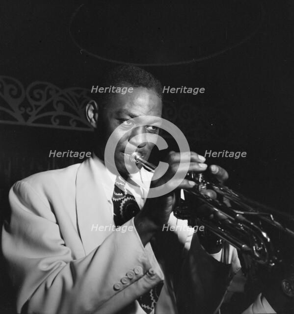Portrait of Taft Jordan, Aquarium, New York, N.Y., ca. Nov. 1946. Creator: William Paul Gottlieb.