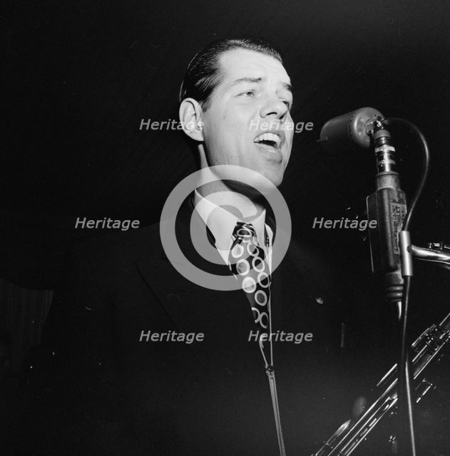 Portrait of Tex Beneke, ca. Jan. 1947. Creator: William Paul Gottlieb.