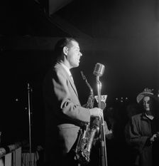 Portrait of Tex Beneke, New York, N.Y.(?), ca. Jan. 1947. Creator: William Paul Gottlieb