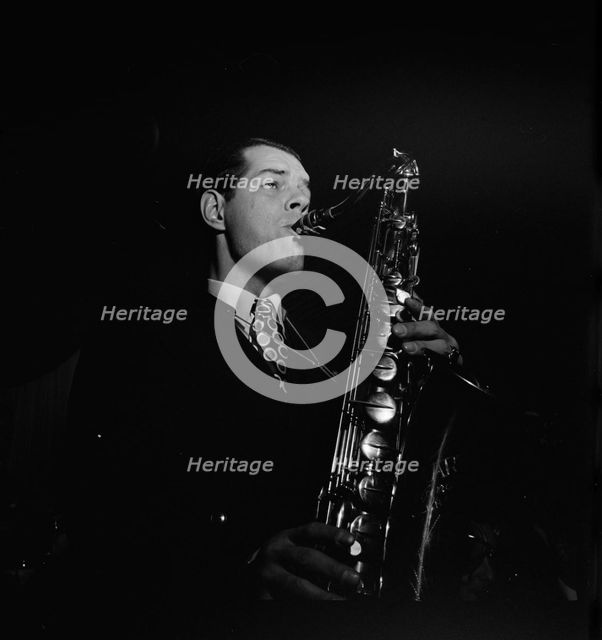 Portrait of Tex Beneke, New York, N.Y.(?), ca. Jan. 1947. Creator: William Paul Gottlieb.