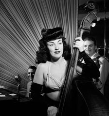Portrait of Teddy Kaye, Vivien Garry, and Arv(in) Charles Garrison, Dixon's, N.Y., ca. May 1947. Creator: William Paul Gottlieb