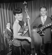 Portrait of Teddy Kaye, Vivien Garry, and Arv(in) Charles Garrison, New York, N.Y., 1946. Creator: William Paul Gottlieb