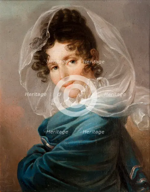 Portrait of Tekla Oslawska, c1815. Creator: Franciszek Ksawery Lampi.