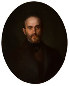 Portrait of Teofil Lenartowicz, between 1852-1856. Creator: Anton Teofil Kwiatkowski