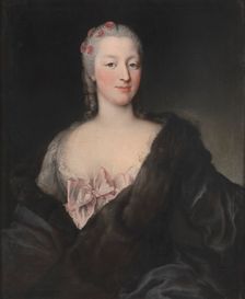 Portrait of Teresa Agnese Doria di Ciriè Marchesa del Maro (1721-1764). Creator: Clementi, Maria Giovanna, (La Clementina) (1692-1761)