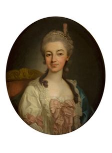 Portrait of Teresa Poniatowska, 1767. Creator: Per Krafft the Elder