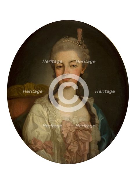 Portrait of Teresa Poniatowska, 1767. Creator: Per Krafft the Elder.