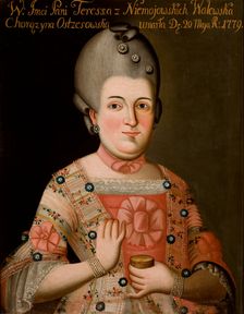 Portrait of Teresa Walewska, c1780. Creator: Unknown