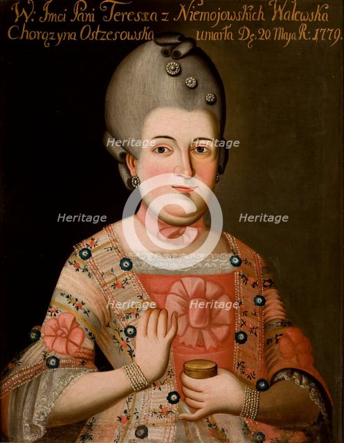 Portrait of Teresa Walewska, c1780. Creator: Unknown.
