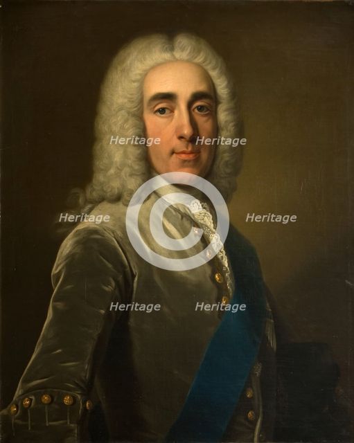 Portrait of the 4th Earl Of Chesterfield (1694-1773), 1738-42. Creator: Jean Baptiste van Loo.