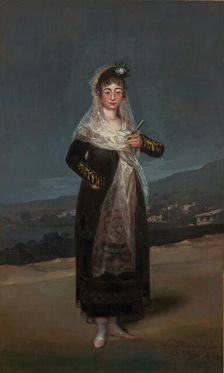 Portrait of the Marquesa de Santiago, 1804. Creator: Francisco Goya