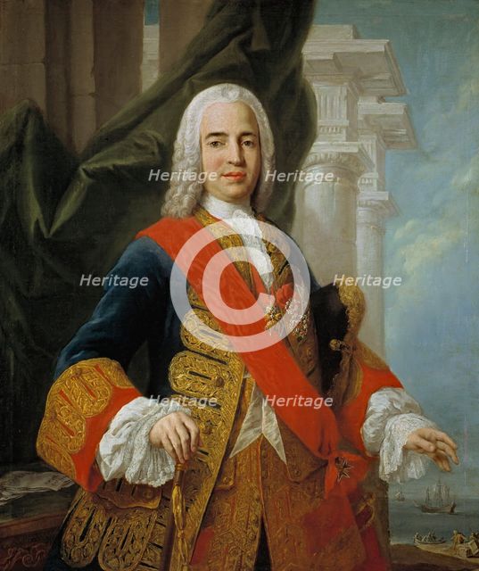 Portrait of the Marquis de la Ensenada, c1750. Creator: Jacopo Amigoni.