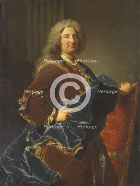 Portrait of the Marquis Jean-Octave de Villars, 1715. Creator: Rigaud, Hyacinthe François Honoré (1659-1743).