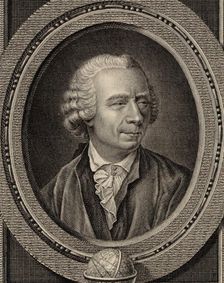 Portrait of the mathematican Leonhard Euler (1707-1783), 1790. Creator: Mechel, Christian von (1737-1817)