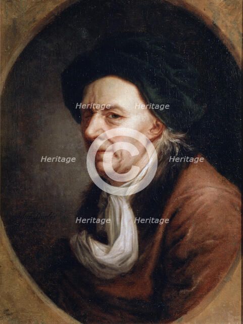 'Portrait of the Mathematican Leonhard Euler', (1707-1783), German painting of 18th century. Artist: Joseph Friedrich August Darbes