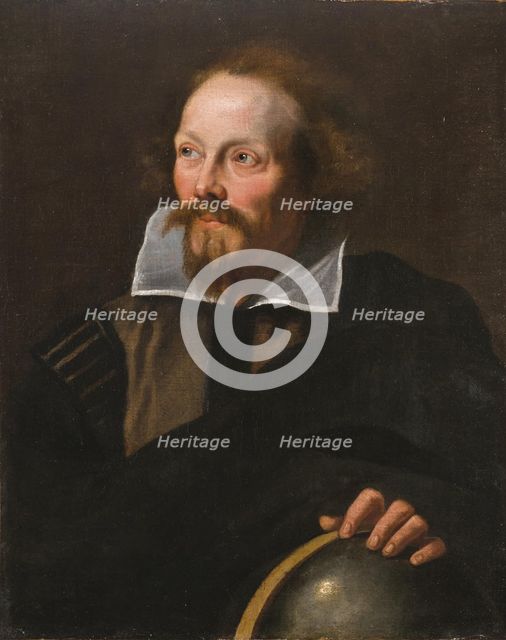 Portrait of the mathematician and astrologer Nicolas Bruyant (1572-1638), 17th century. Creator: Dyck, Sir Anthony van, (Studio of)  .