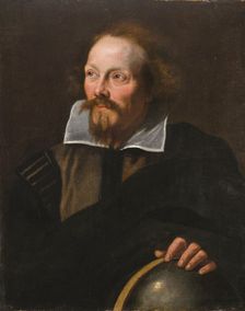 Portrait of the mathematician and astrologer Nicolas Bruyant (1572-1638), 17th century. Creator: Dyck, Sir Anthony van, (Studio of)