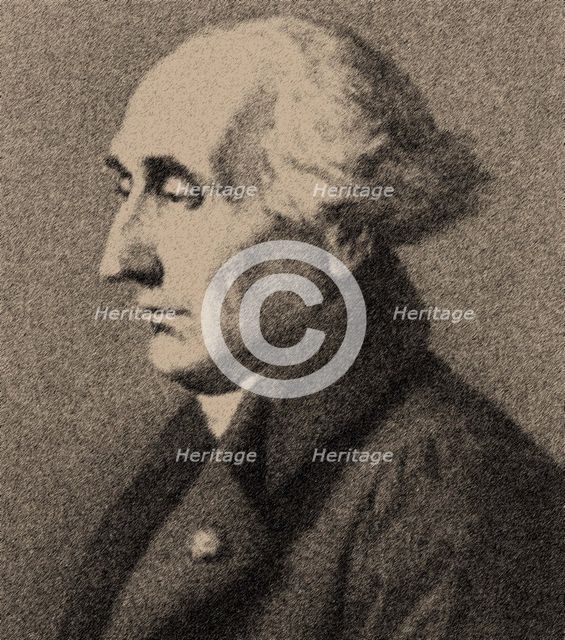 Portrait of the mathematician Joseph-Louis Lagrange (1736-1813).