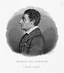 Portrait of the mathematician Joseph-Louis Lagrange (1736-1813)