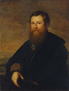 Portrait of the Merchant Alexander Sapozhnikov, 1826. Creator: Vasily Tropinin