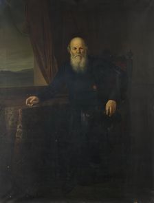 Portrait of the Merchant F.G. Gromov, 1862. Creator: Matvey Varuhin
