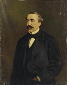 Portrait of the Mining Engineer Nikolay Teplov, 1878. Creator: Konstantin Makovsky
