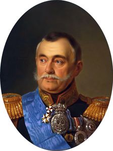 Portrait of the Minister of the Court of Prince Volkonsky, 1864. Creator: Georg von Bothmann