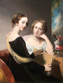 Portrait of the Misses Mary and Emily McEuen, 1823. Creator: Thomas Sully