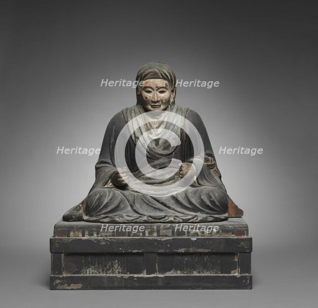 Portrait of the Mother of Hotto Kokushi, 1680. Creator: Unknown.