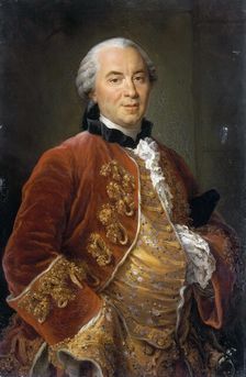 Portrait of the naturalist Georges-Louis Leclerc, Comte de Buffon (1707-1788), 1761