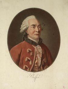 Portrait of the naturalist Georges-Louis Leclerc, Comte de Buffon (1707-1788), 1793. Creator: Alix, Pierre-Michel (1762-1817)