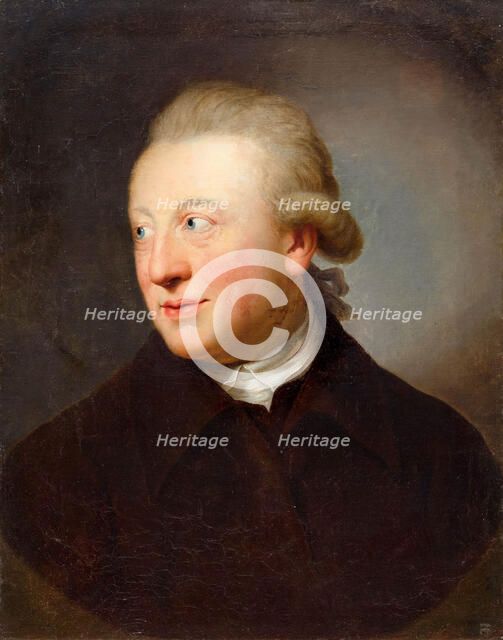 Portrait of the naturalist Johann Reinhold Forster (1729-1798). Creator: Graff, Anton (1736-1813).