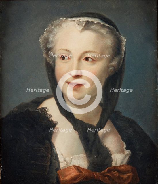 Portrait of the novelist Françoise de Graffigny (1695-1758).