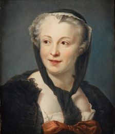 Portrait of the novelist Françoise de Graffigny (1695-1758)