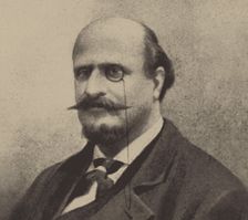 Portrait of the opera librettist Temistocle Solera (1815-1878)