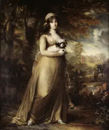 Portrait of the opera singer Teresa Vandoni, 1797