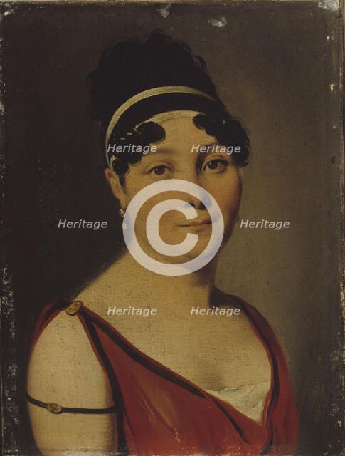 Portrait of the opera singer Caroline Branchu (1780-1850), c. 1810. Creator: Boilly, Louis-Léopold (1761-1845).