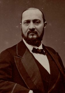 Portrait of the opera singer Enrico Tamberlik (1820-1889), 1870s