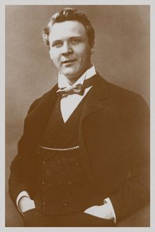 Portrait of the opera singer Feodor Chaliapin (1873–1938). Artist: Anonymous