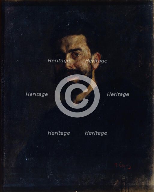 Portrait of the opera singer Francisco d’Andrade (1859-1921), 1885. Artist: Serov, Valentin Alexandrovich (1865-1911)