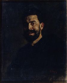 Portrait of the opera singer Francisco d’Andrade (1859-1921), 1885. Artist: Serov, Valentin Alexandrovich (1865-1911)