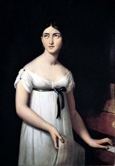 Portrait of the opera singer Giuditta Pasta (1798-1865), née Negri, ca 1821