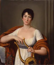 Portrait of the opera singer Isabella Angela Colbran (1785-1845), c. 1815