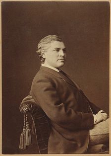 Portrait of the opera singer Ivan Alexandrovich Melnikov (1832-1906), 1880s