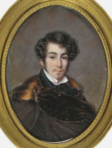 Portrait of the opera singer John Braham (1774-1856), Early 19th cen.