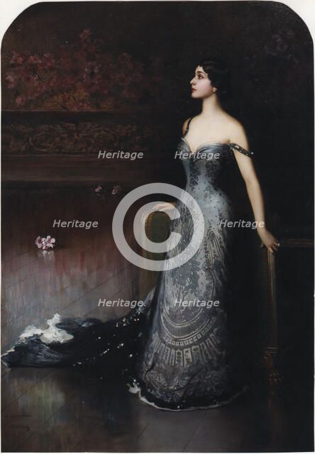 Portrait of the opera singer Lina Cavalieri (1874-1944), 1903.